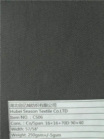 98%Co/2% Span. 16×16+70D 90×40
